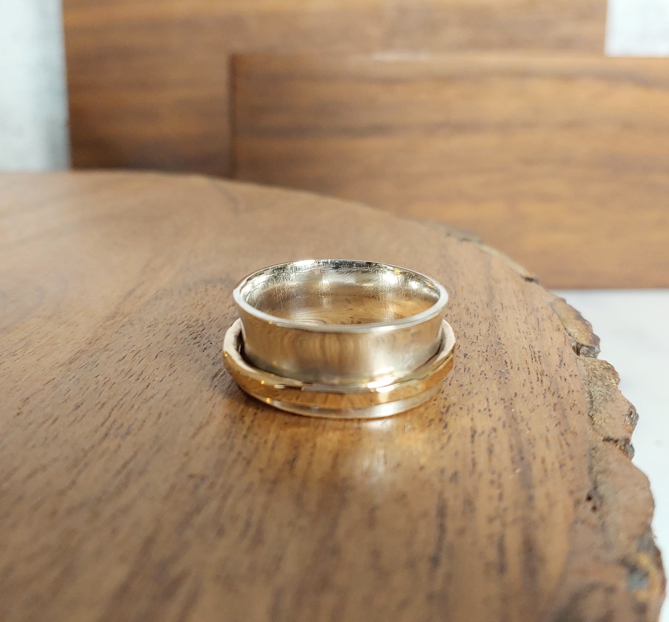 Gold deals meditation rings