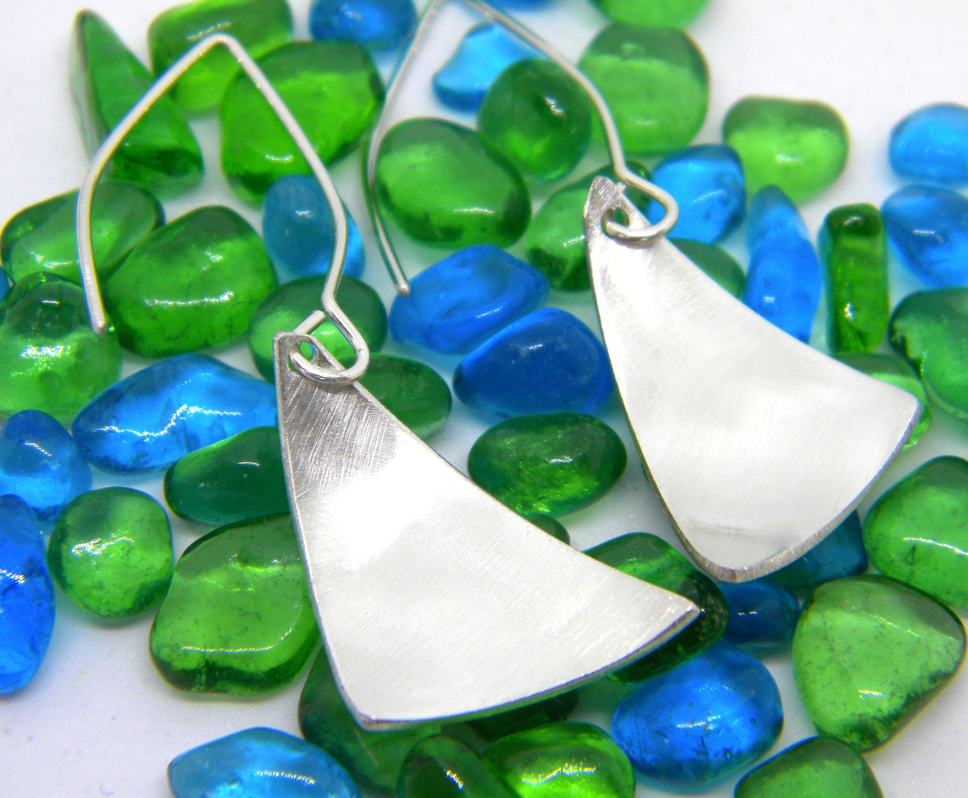 Americas Cup Collection - Large Sail Earrings