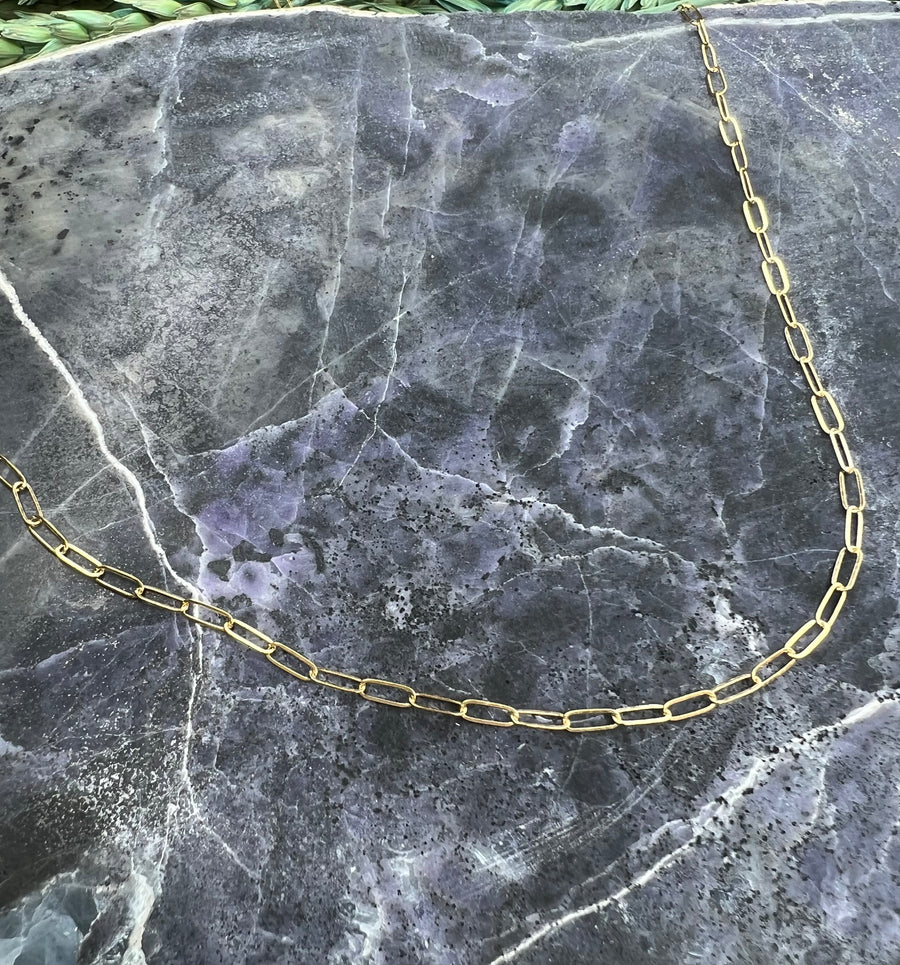 Classics Collection - 14K Gold Filled Paper Clip Chain