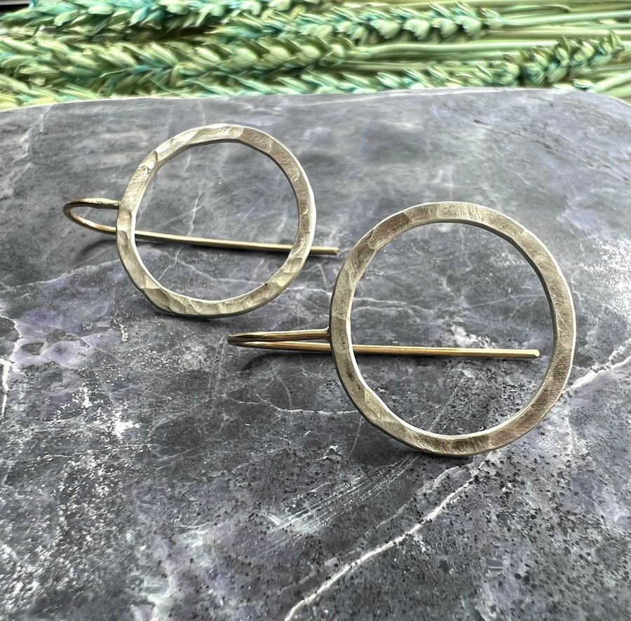 Classics Collection - Mixed Metal Hoops - Large