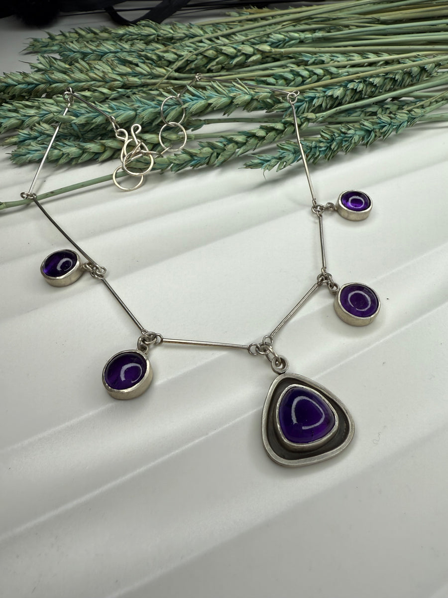 One of a Kind Amethyst Necklace