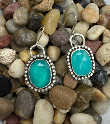 One of a Kind - Amazonite Earrings