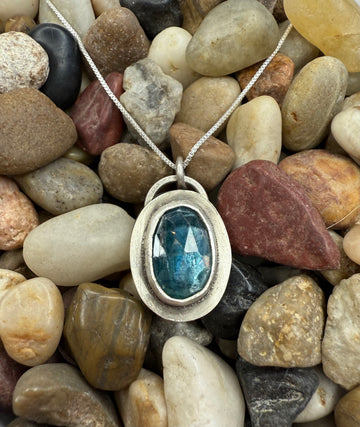 One of a Kind - Simple Blue Kyanite Pendant